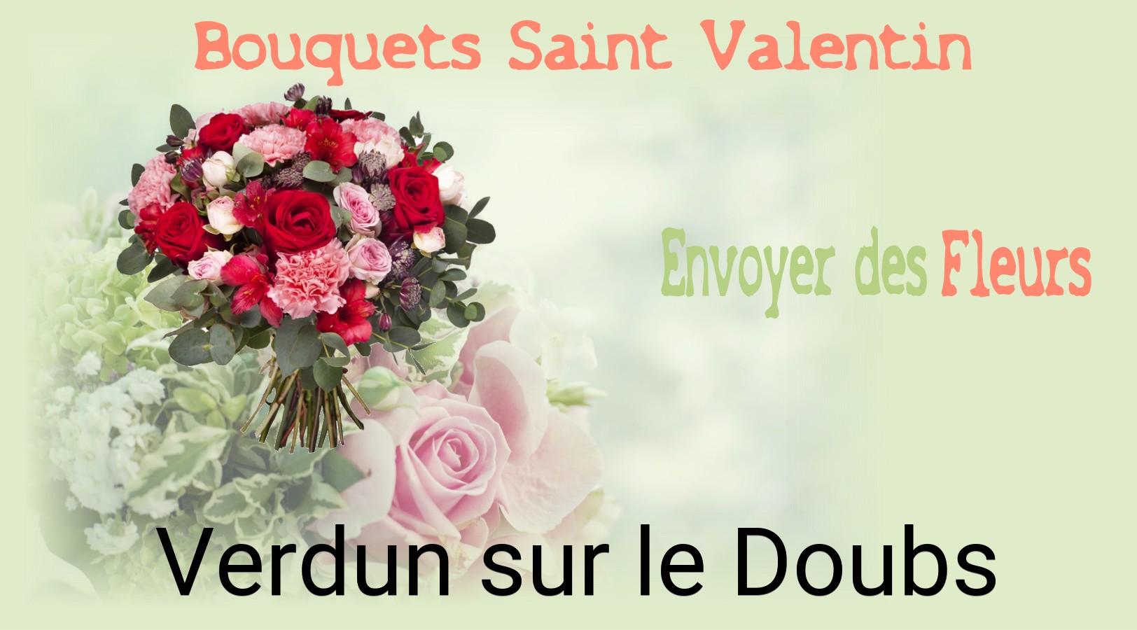Roses de Saint-Valentin livrées à Verdun-sur-le-Doubs